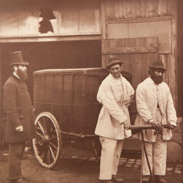 Public disinfectors were tasked wtih the important job of ridding houses and streets with contaminated clothes and virus-ridden furniture. (SWNS)